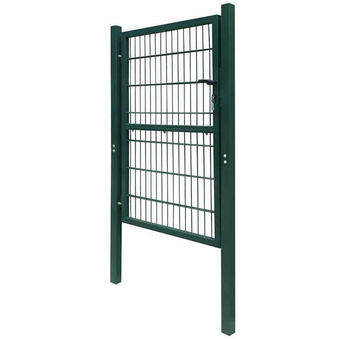 Poartă de gard 2D (simplă) verde 100x180 cm WALTI