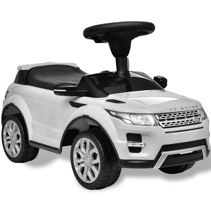 Mașină pentru copii Land Rover 348, cu muzică, alb WALTI
