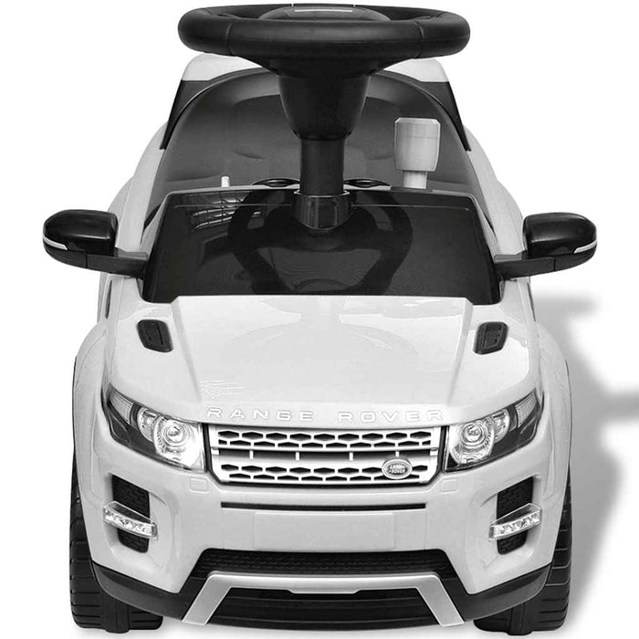 Mașină pentru copii Land Rover 348, cu muzică, alb WALTI
