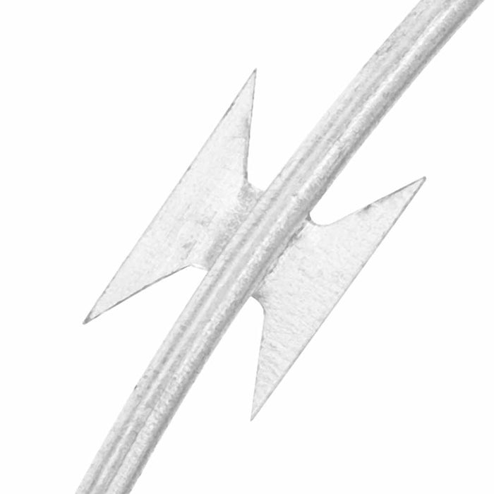 Sârmă ghimpată BTO-22 Concertina, oțel galvanizat, 150 m - WALTI WALTI