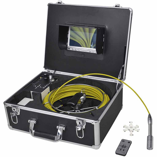 Cameră de inspecție țevi, 30 m, cu cutie de control DVR - WALTI WALTI
