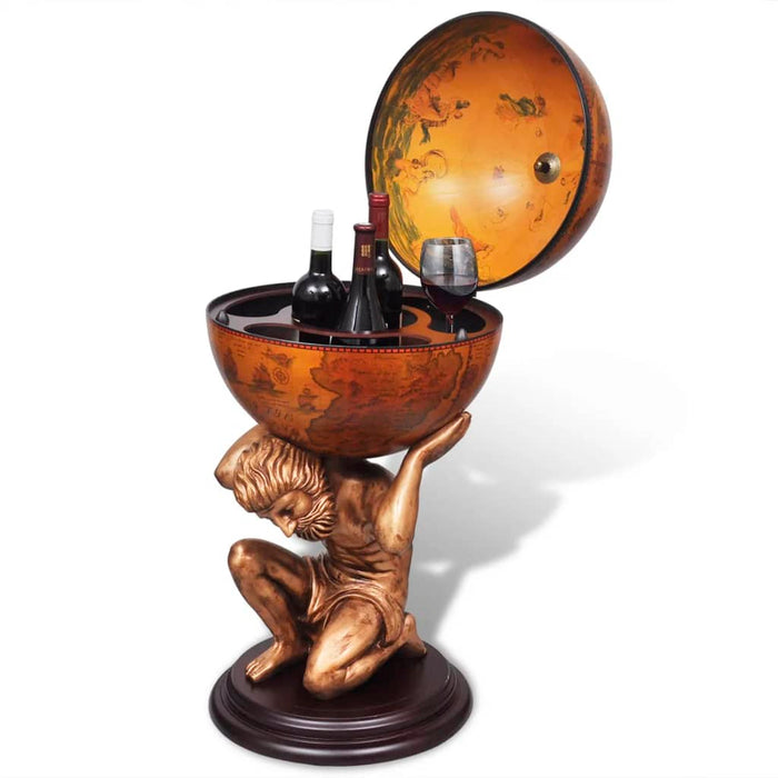 Bar tip glob, suport sticle de vin cu aspect Atlas 42x42x85 cm - WALTI WALTI