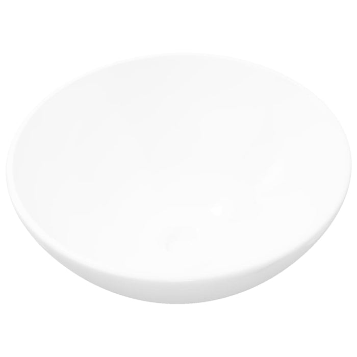 Chiuvetă ceramică pentru baie, rotundă, alb - WALTI WALTI