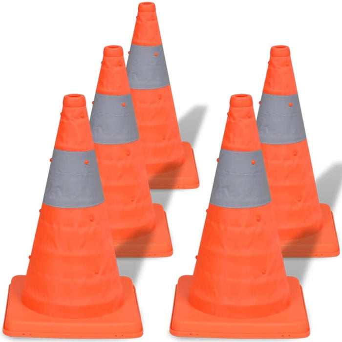 Conuri de trafic de tip pop-up 42 cm, 5 buc. - WALTI WALTI