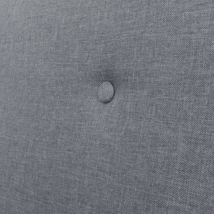 Canapea cu 2 locuri, gri deschis, material textil - WALTI WALTI