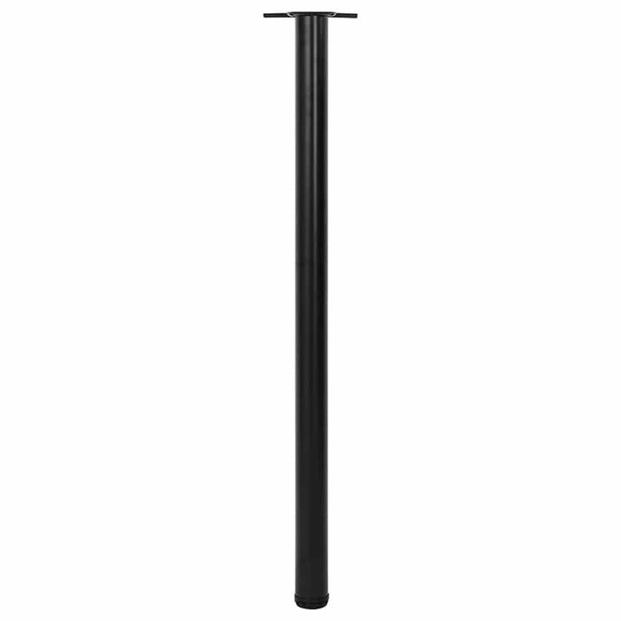 Picioare de masă reglabile pe înălțime, 4 buc, 1100 mm, negru - WALTI WALTI