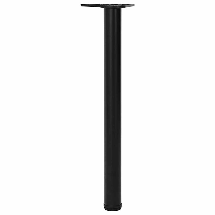 Picioare de masă reglabile în înălțime, negru, 710 mm - WALTI WALTI