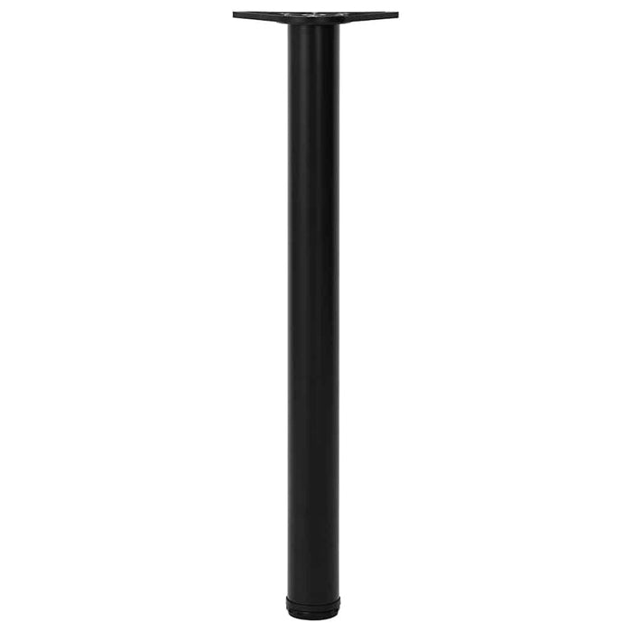 Picioare de masă reglabile în înălțime, negru, 710 mm - WALTI WALTI