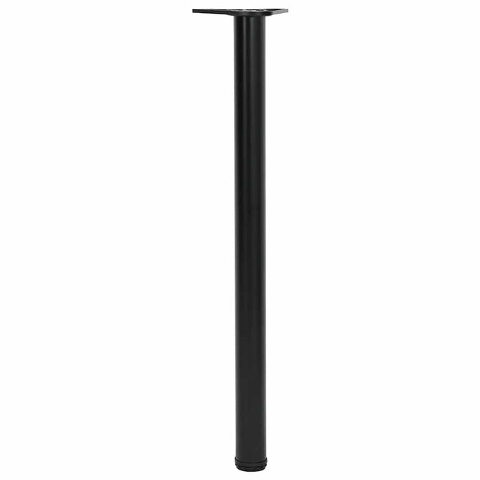 Picioare de masă reglabile în înălțime, 870 mm, negru, 4 buc. - WALTI WALTI