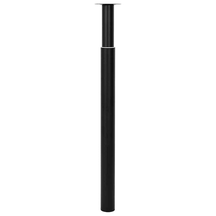 Picioare telescopice de masă, 2 buc., negru, 710 mm-1100 mm - WALTI WALTI