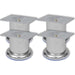 Picioare rotunde de canapea din crom 60 mm, 4 buc. - WALTI WALTI