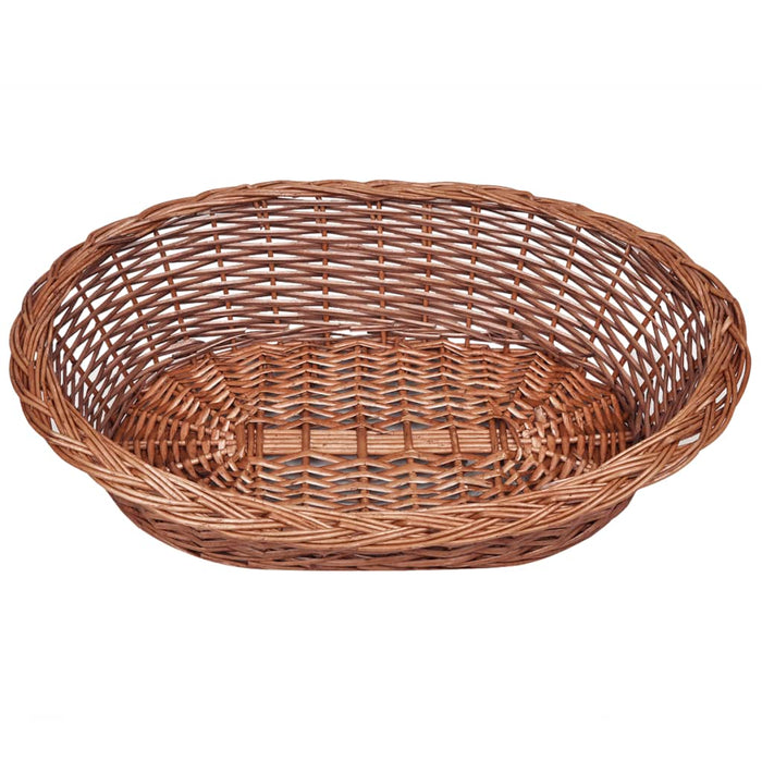 Coș/Pătuț de răchită pentru câini/animale de casă, 69 cm, natural WALTI