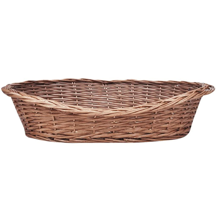Coș/Pătuț de răchită pentru câini/animale de casă, 50 cm, natural - WALTI WALTI