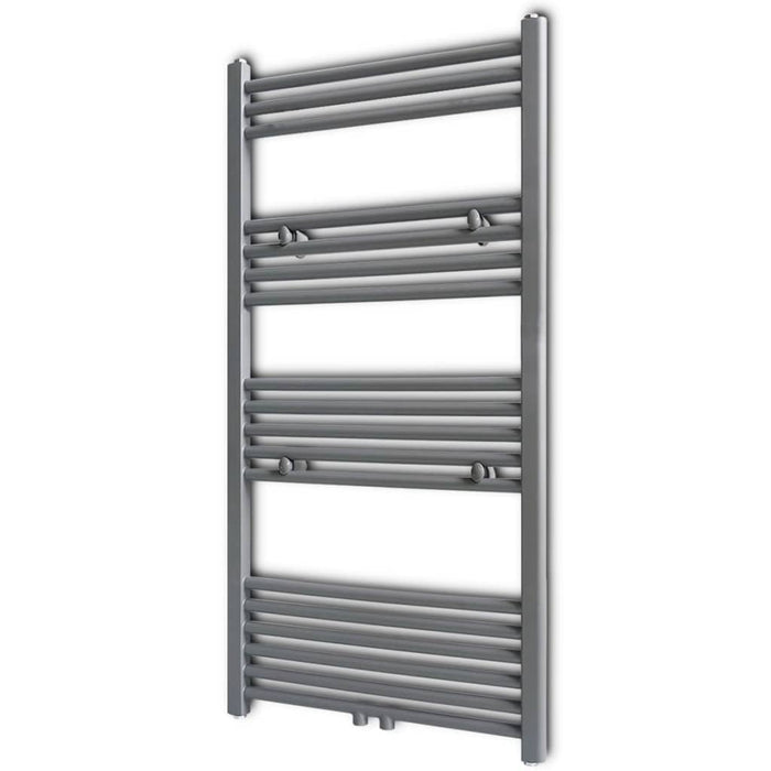 Radiator port-prosop încălzire centrală baie, drept, gri, 600x1160 mm - WALTI WALTI