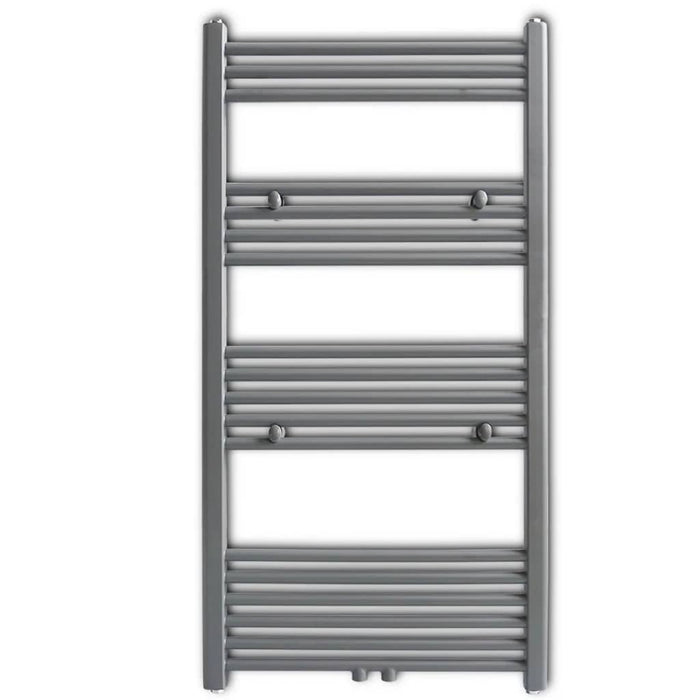 Radiator port-prosop încălzire centrală baie, drept, gri, 600x1160 mm - WALTI WALTI