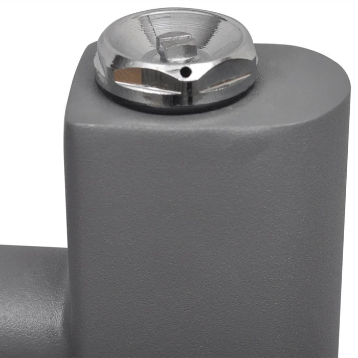 Radiator port-prosop încălzire centrală baie, drept, gri, 600x1160 mm - WALTI WALTI