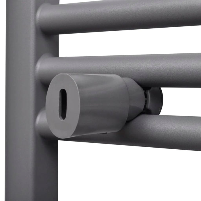 Radiator port-prosop încălzire centrală baie, drept, gri, 600x1160 mm - WALTI WALTI