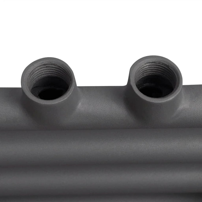Radiator port-prosop încălzire centrală baie, drept, gri, 600x1160 mm - WALTI WALTI