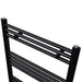 Radiator port-prosop încălzire centrală baie, drept, negru, 480x480 mm - WALTI WALTI