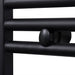 Radiator port-prosop încălzire centrală baie drept negru 600 x 764 mm - WALTI WALTI