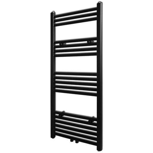 Radiator port-prosop încălzire centrală baie drept negru 500 x 1160 mm - WALTI WALTI