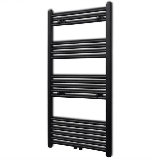Radiator port-prosop încălzire centrală baie drept, negru, 600x1160 mm - WALTI WALTI