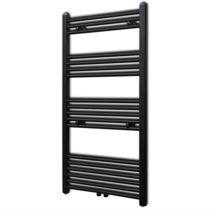 Radiator port-prosop încălzire centrală baie drept, negru, 600x1160 mm WALTI