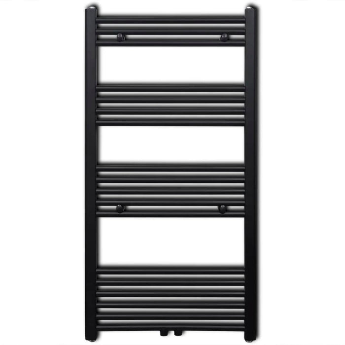 Radiator port-prosop încălzire centrală baie drept, negru, 600x1160 mm WALTI