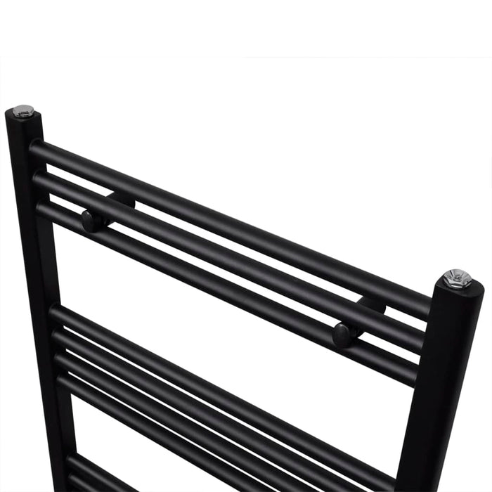 Radiator port-prosop încălzire centrală baie drept, negru, 600x1160 mm WALTI