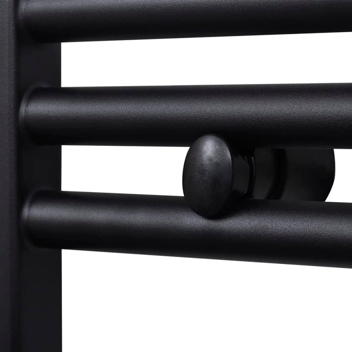 Radiator port-prosop încălzire centrală baie drept, negru, 600x1160 mm WALTI