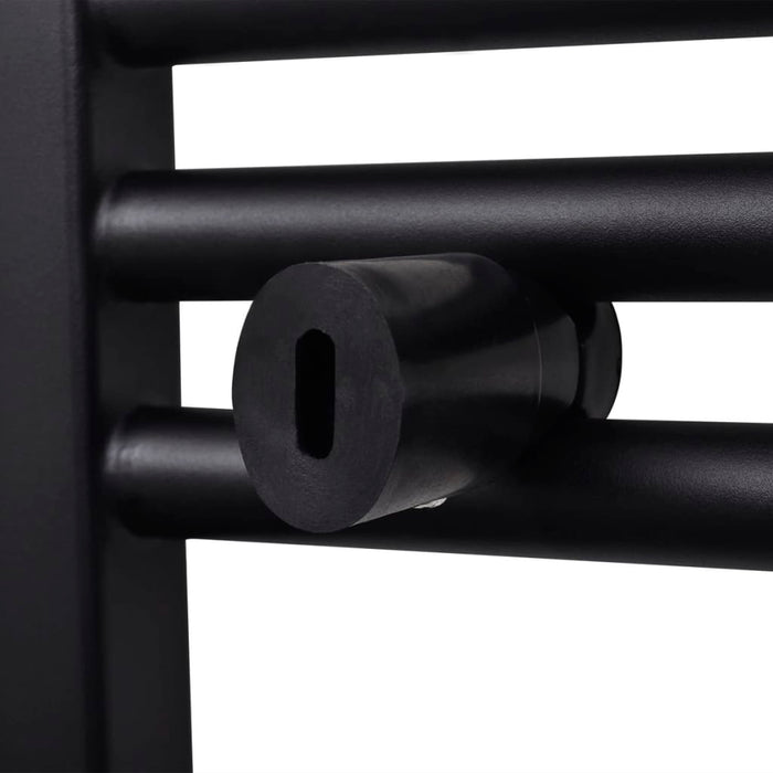 Radiator port-prosop încălzire centrală baie drept, negru, 600x1160 mm WALTI