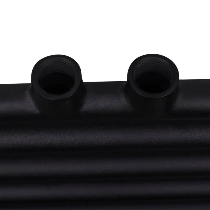 Radiator port-prosop încălzire centrală baie drept, negru, 600x1160 mm WALTI
