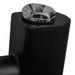 Radiator port-prosop încălzire centrală baie, curbat, negru 480x480 mm - WALTI WALTI