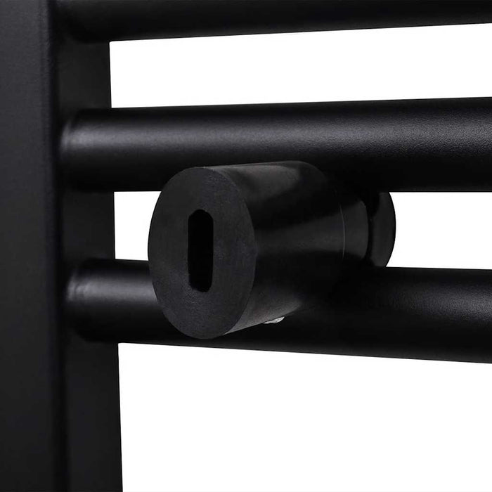 Radiator port-prosop încălzire baie, curbat, negru, 500 x 764 mm WALTI