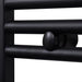 Radiator port-prosop încălzire centrală, curbat, negru, 500 x 1160 mm - WALTI WALTI