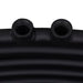 Radiator port-prosop încălzire centrală, curbat, negru, 500 x 1160 mm - WALTI WALTI