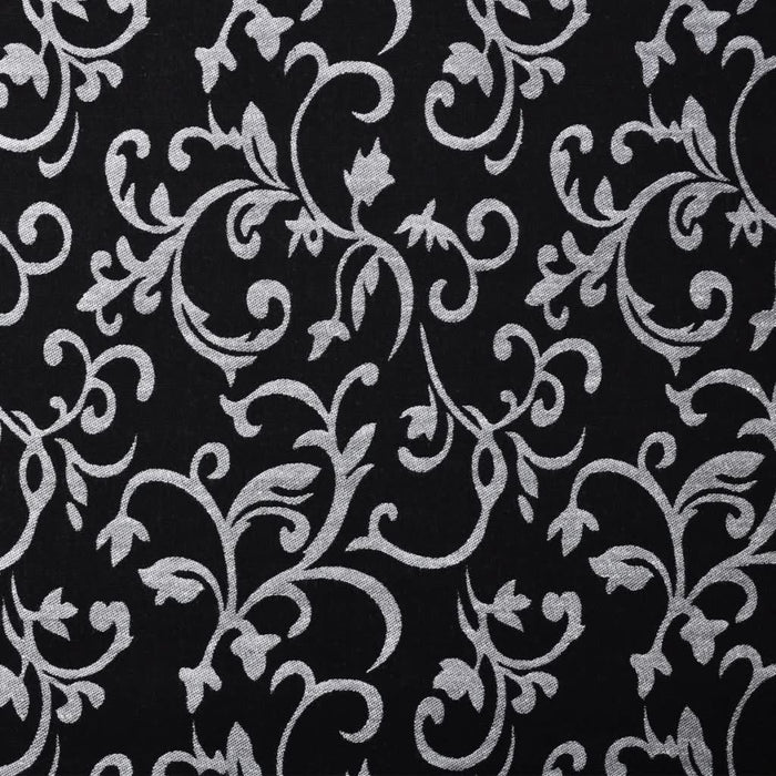 Șezlong, negru și alb, material textil - WALTI WALTI