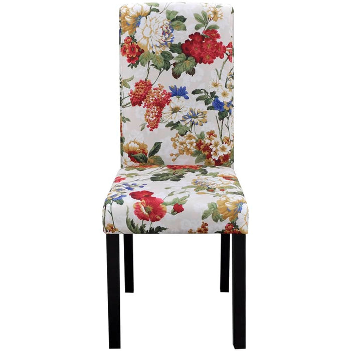 Scaune de bucătărie, 2 buc., multicolor, material textil - WALTI WALTI