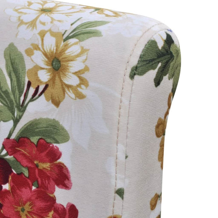 Scaune de bucătărie, 4 buc., multicolor, material textil - WALTI WALTI