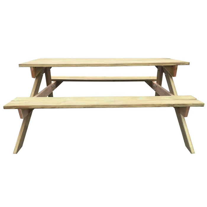 Masă de picnic, 150 x 135 x 71,5 cm, lemn - WALTI WALTI