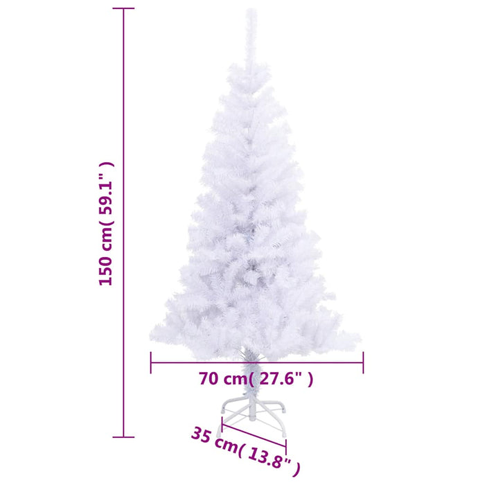 Brad de Crăciun artificial cu suport, 150 cm, 380 ramuri - WALTI WALTI