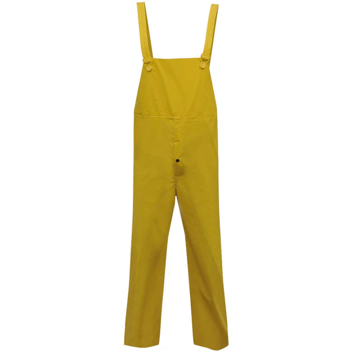 Costum de ploaie impermeabil cu glugă, XL, galben, 2 piese - WALTI WALTI