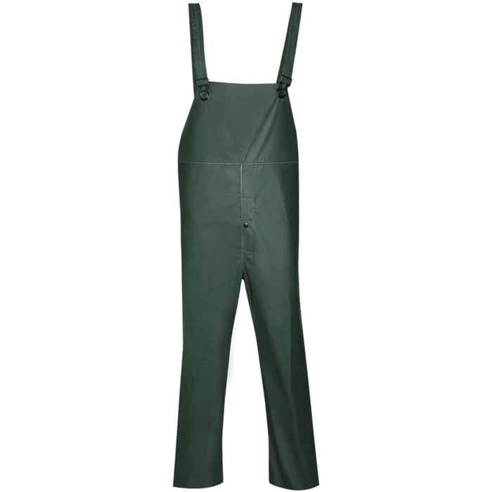 Costum de ploaie impermeabil cu glugă, mărime XXL verde 2 piese WALTI