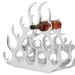 Suport sticle de vin pentru 11 sticle, argintiu, aluminiu - WALTI WALTI