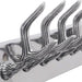 Cuier din aluminiu pentru haine, pălării, cravate, argintiu - WALTI WALTI