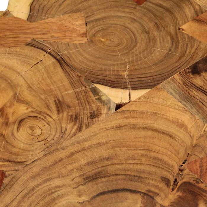 Măsuță de cafea, 35 cm, 6 butuci, lemn masiv de acacia WALTI