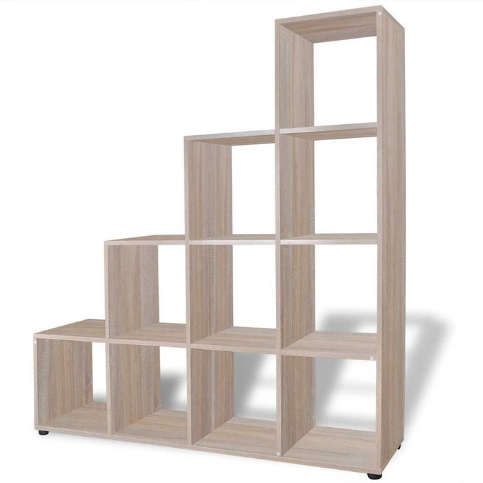 Bibliotecă în trepte / Raft de expunere 142 cm Stejar WALTI