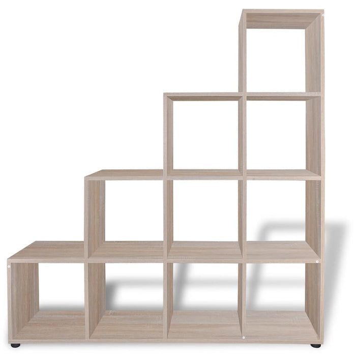 Bibliotecă în trepte / Raft de expunere 142 cm Stejar WALTI