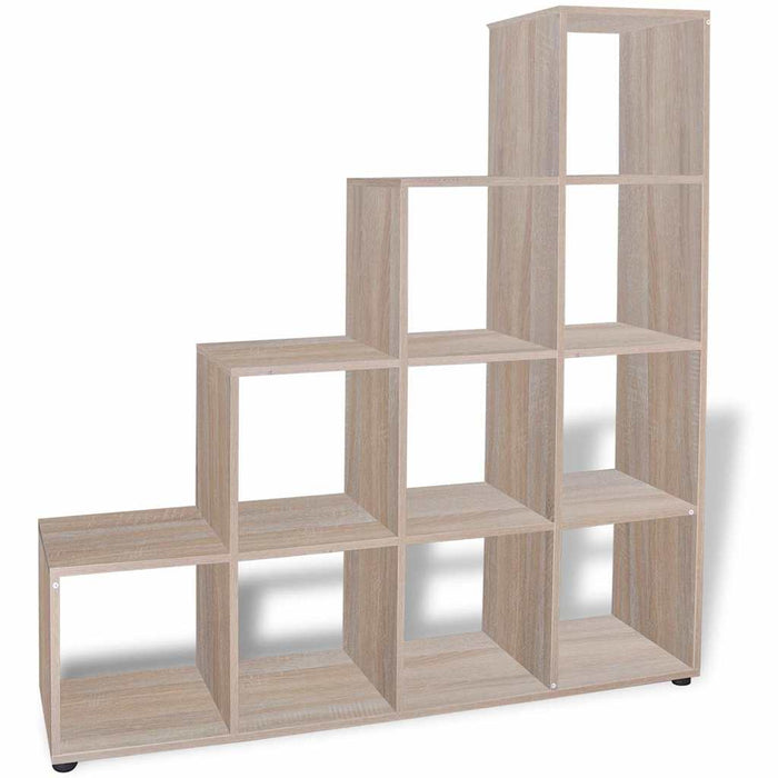 Bibliotecă în trepte / Raft de expunere 142 cm Stejar WALTI