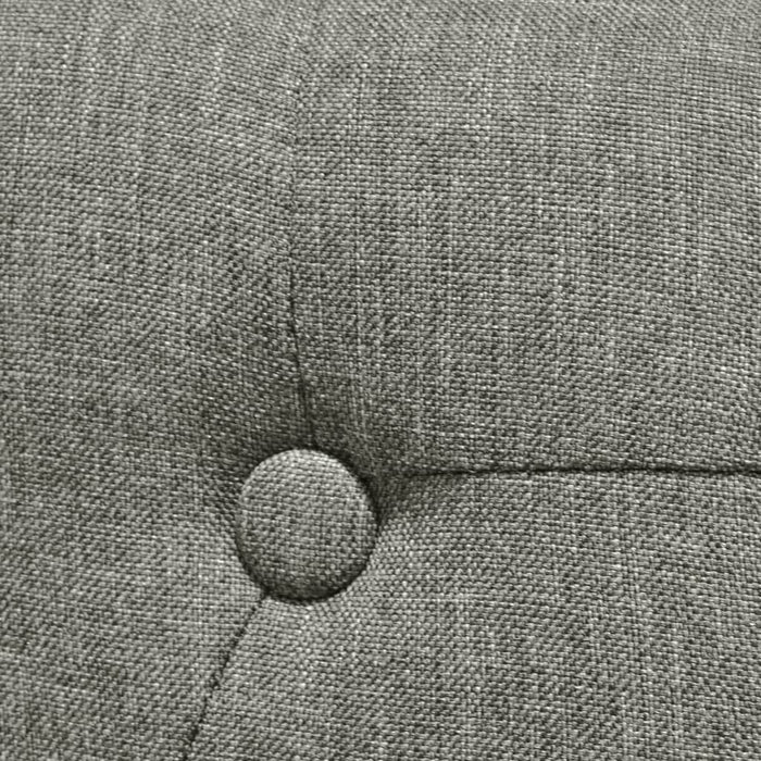 Scaune de sufragerie, 6 buc., gri închis, material textil - WALTI WALTI